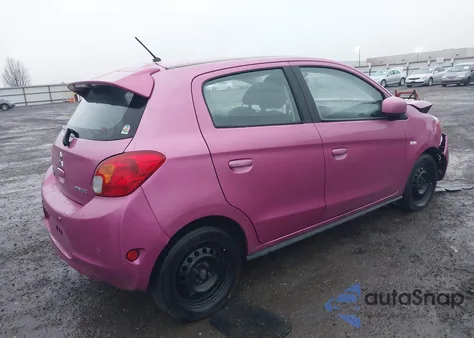 2015 Mitsubishi Mirage De/Rf from USA, damaged, VIN ML32A3HJ1FH043019